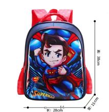 Superman Cartoon Themed School Backpack